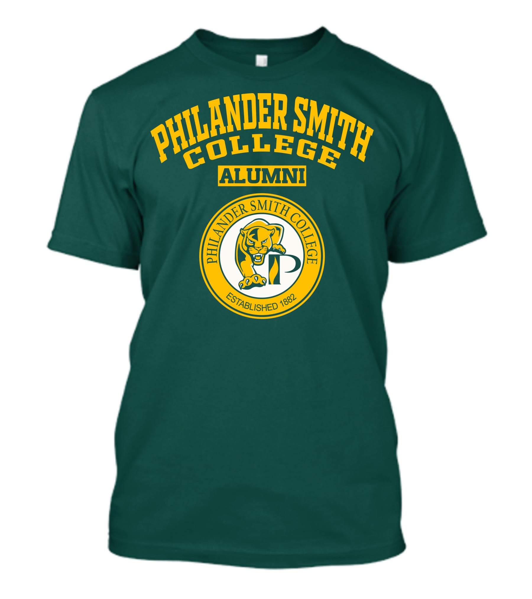 Philander Smith College Alumni Logo Panther Established 1882 T-Shirt