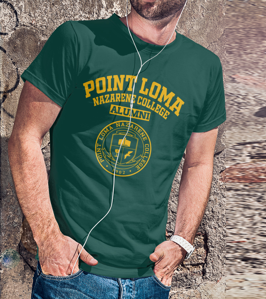 Point Loma Nazarene College Alumni 1902 Crest T-Shirt