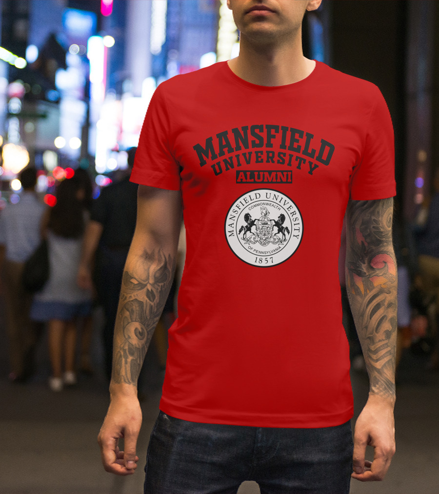 Mansfield University Alumni Commonwealth Of Pennsylvania 1857 T-Shirt