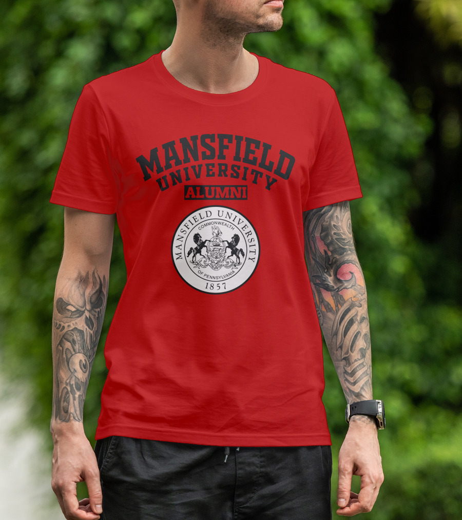 Mansfield University Alumni Commonwealth Of Pennsylvania 1857 T-Shirt