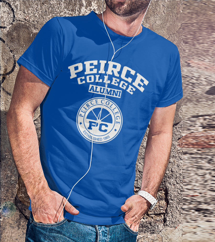 PEIRCE COLLEGE ALUMNI PC ESTABLISHED 1865 T-Shirt