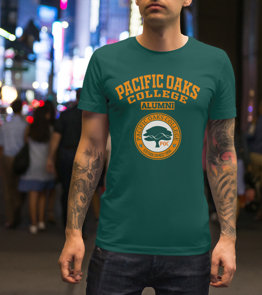 Pacific Oaks College Alumni POC Established 1959 T-Shirt