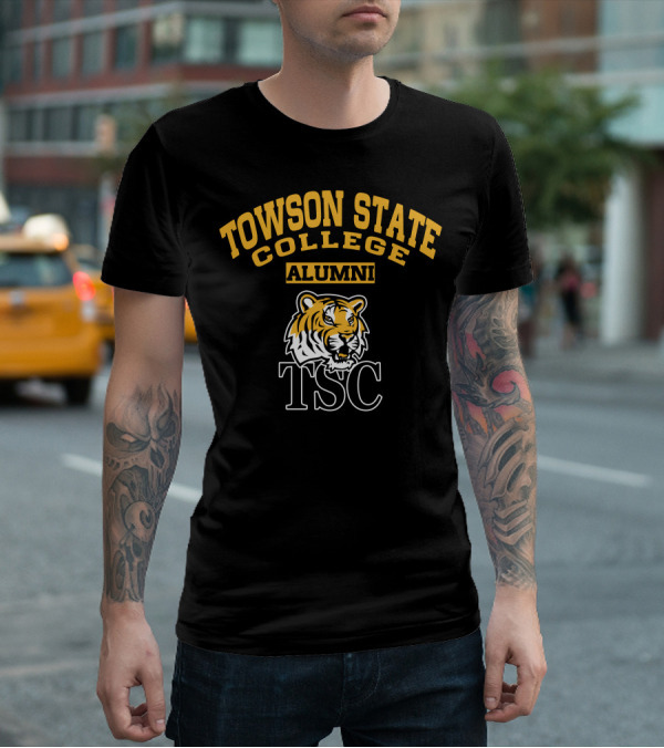 Towson State College Alumni TSC Tiger T-Shirt