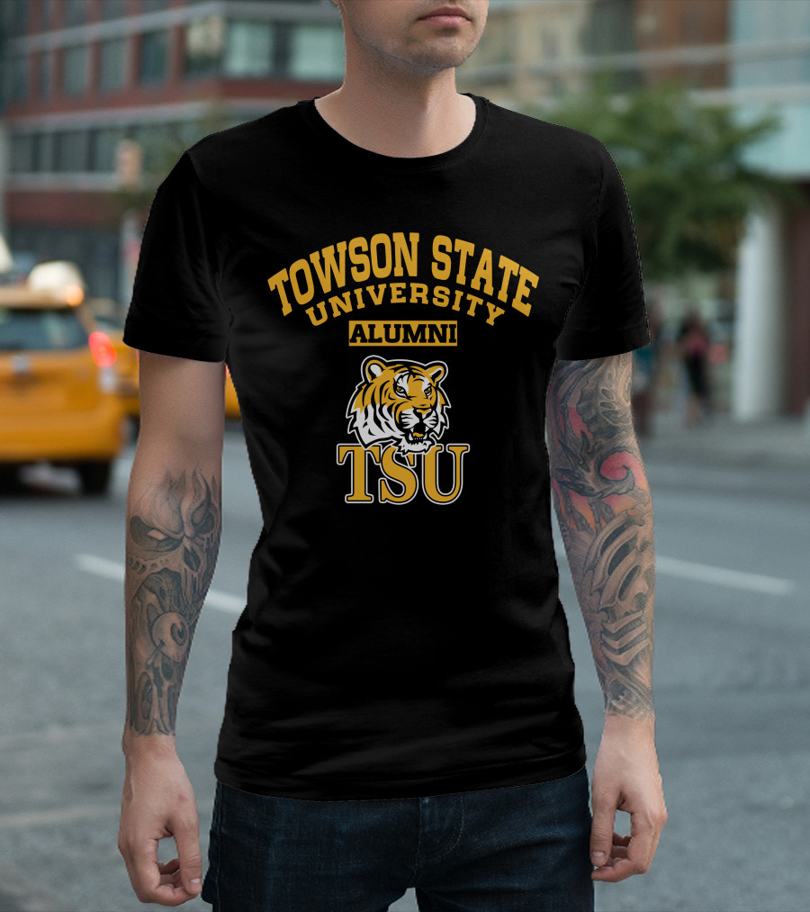 Towson State University Alumni TSU Tiger T-Shirt