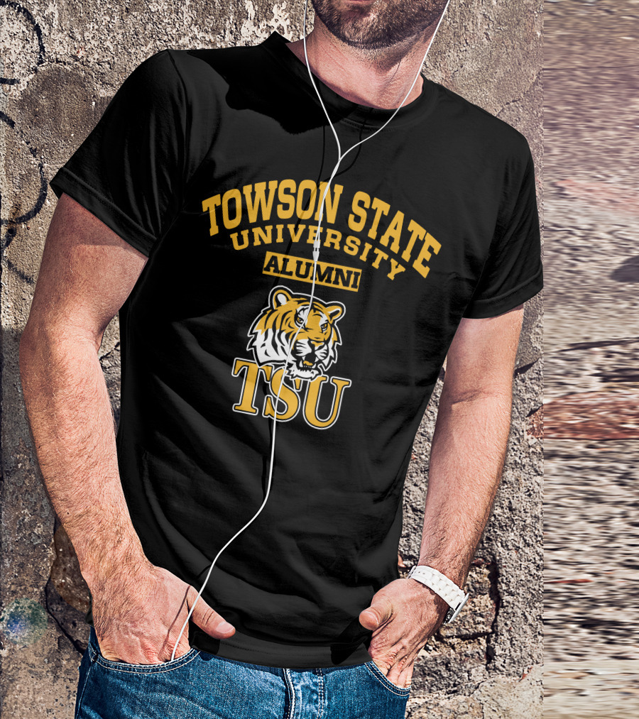Towson State University Alumni TSU Tiger T-Shirt