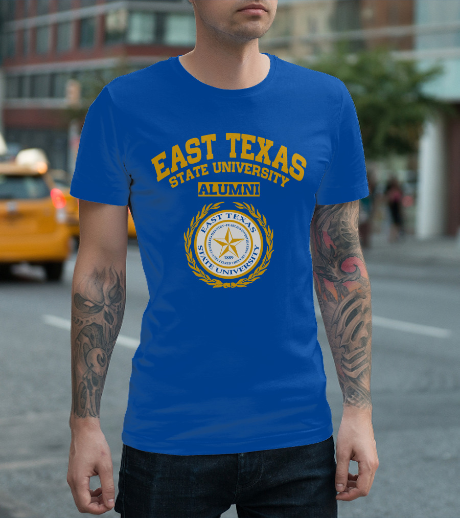East Texas State University Alumni Logo Seal 1889 T-Shirt