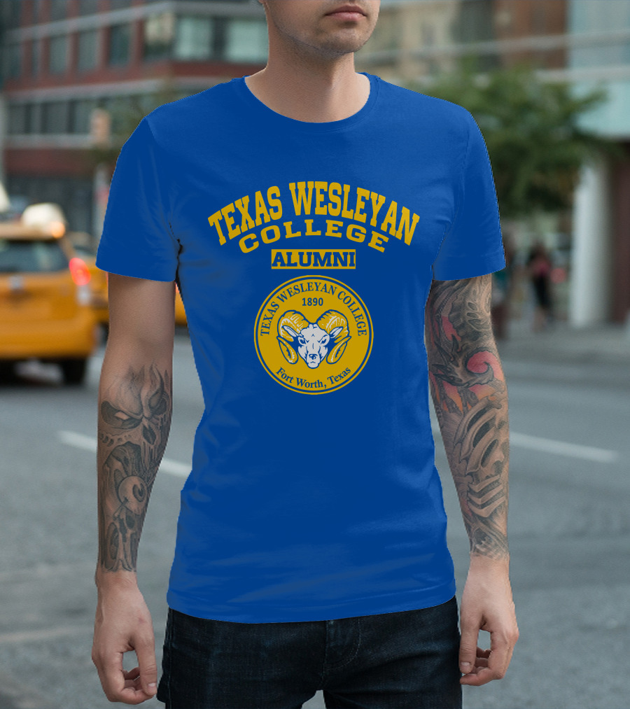 Texas Wesleyan College Alumni Fort Worth Texas 1890 T-Shirt
