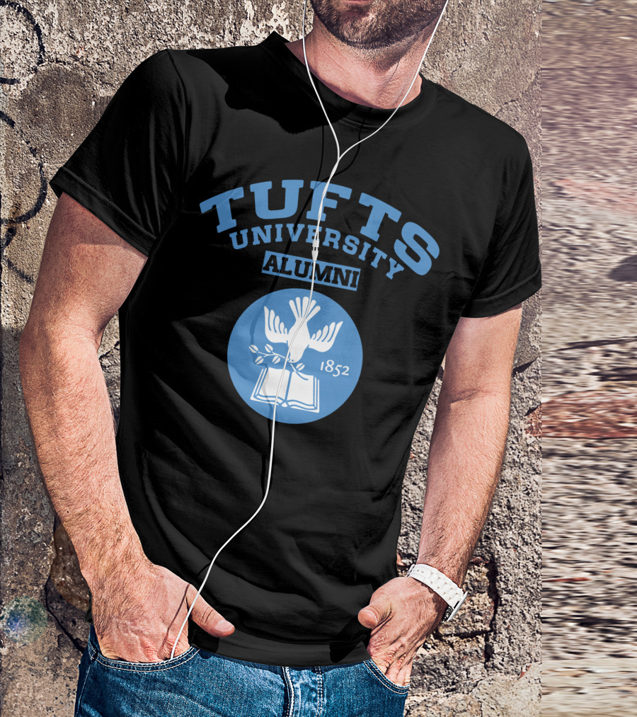 TUFTS UNIVERSITY ALUMNI 1852 Dove Seal T-Shirt