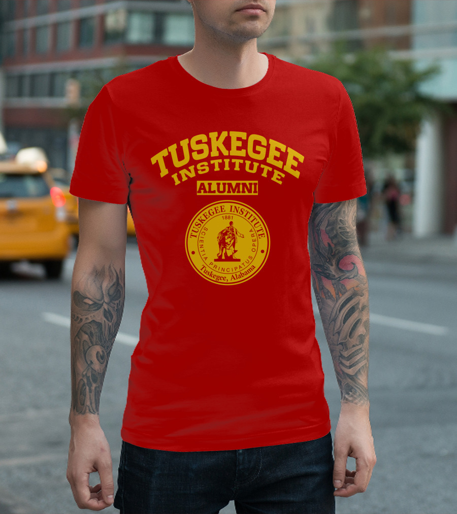 TUSKEGEE INSTITUTE ALUMNI TUSKEGEE ALABAMA SCIENTA PRINCIPATUS OPERA 1881 T-Shirt