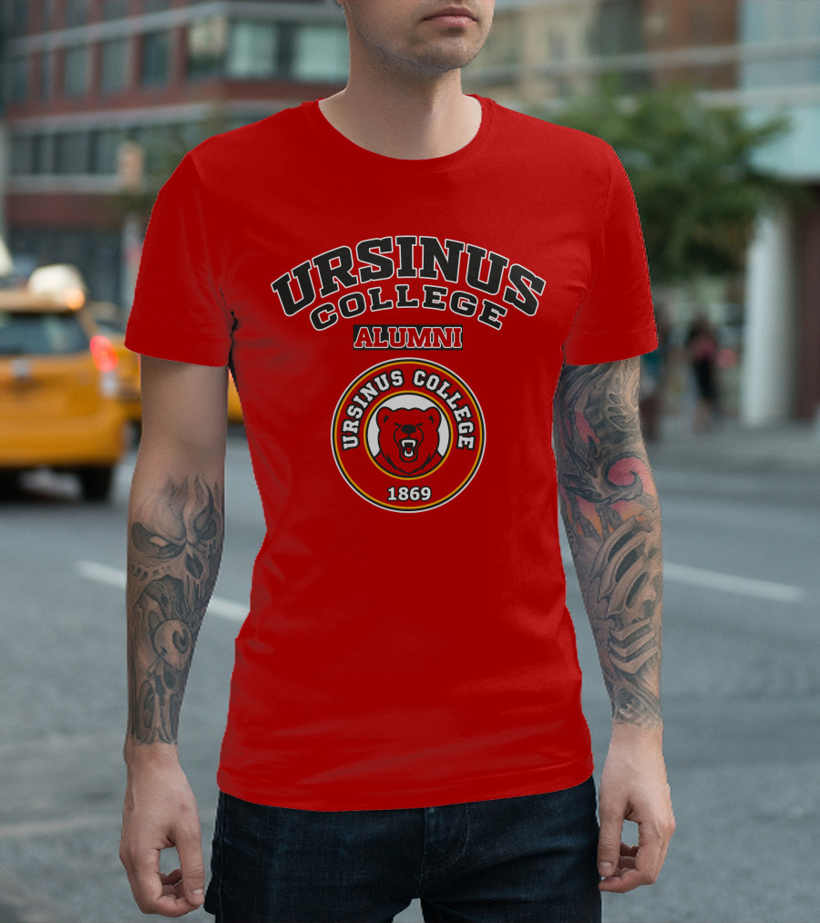 Ursinus College Alumni 1869 Bear Emblem T-Shirt
