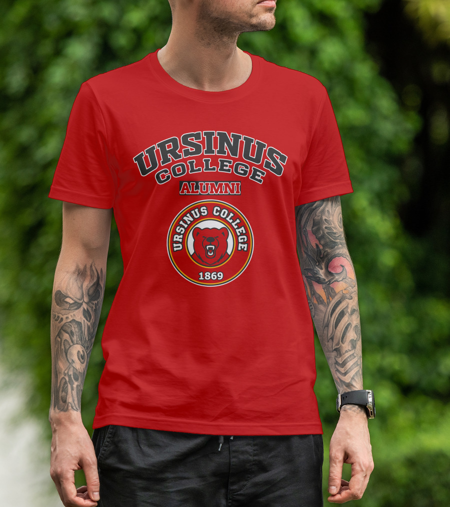 Ursinus College Alumni 1869 Bear Emblem T-Shirt