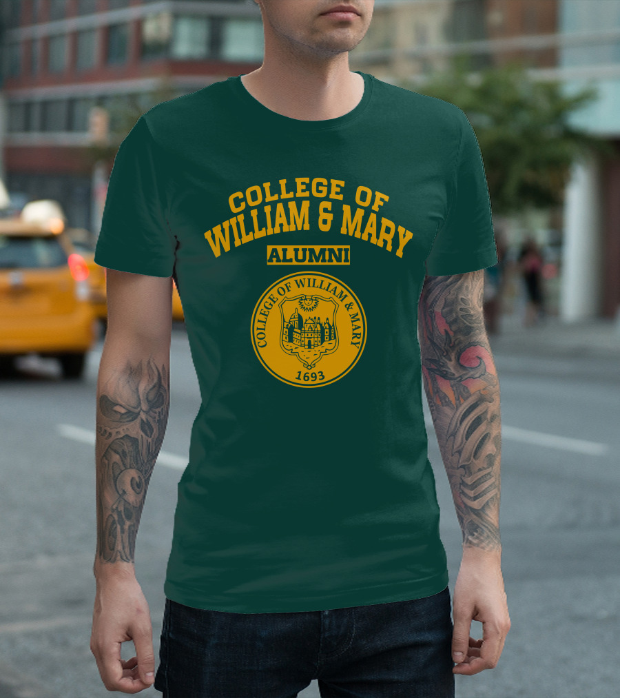 College Of William Mary Alumni 1693 Seal T-Shirt