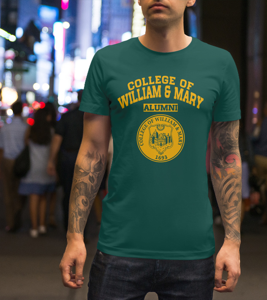 College Of William Mary Alumni 1693 Seal T-Shirt