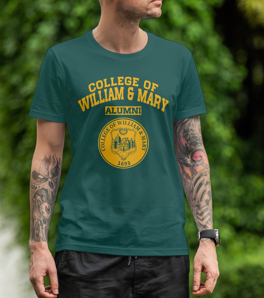 College Of William Mary Alumni 1693 Seal T-Shirt