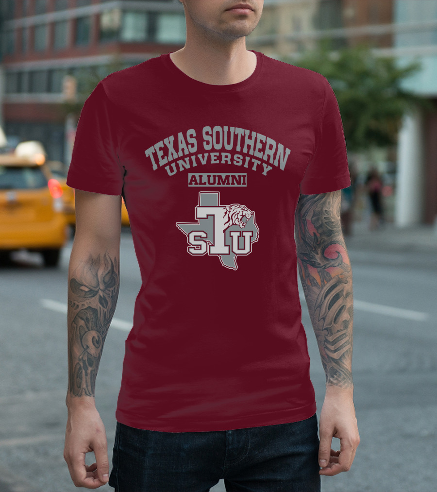 Texas Southern University Alumni STU Texas Tiger T-Shirt