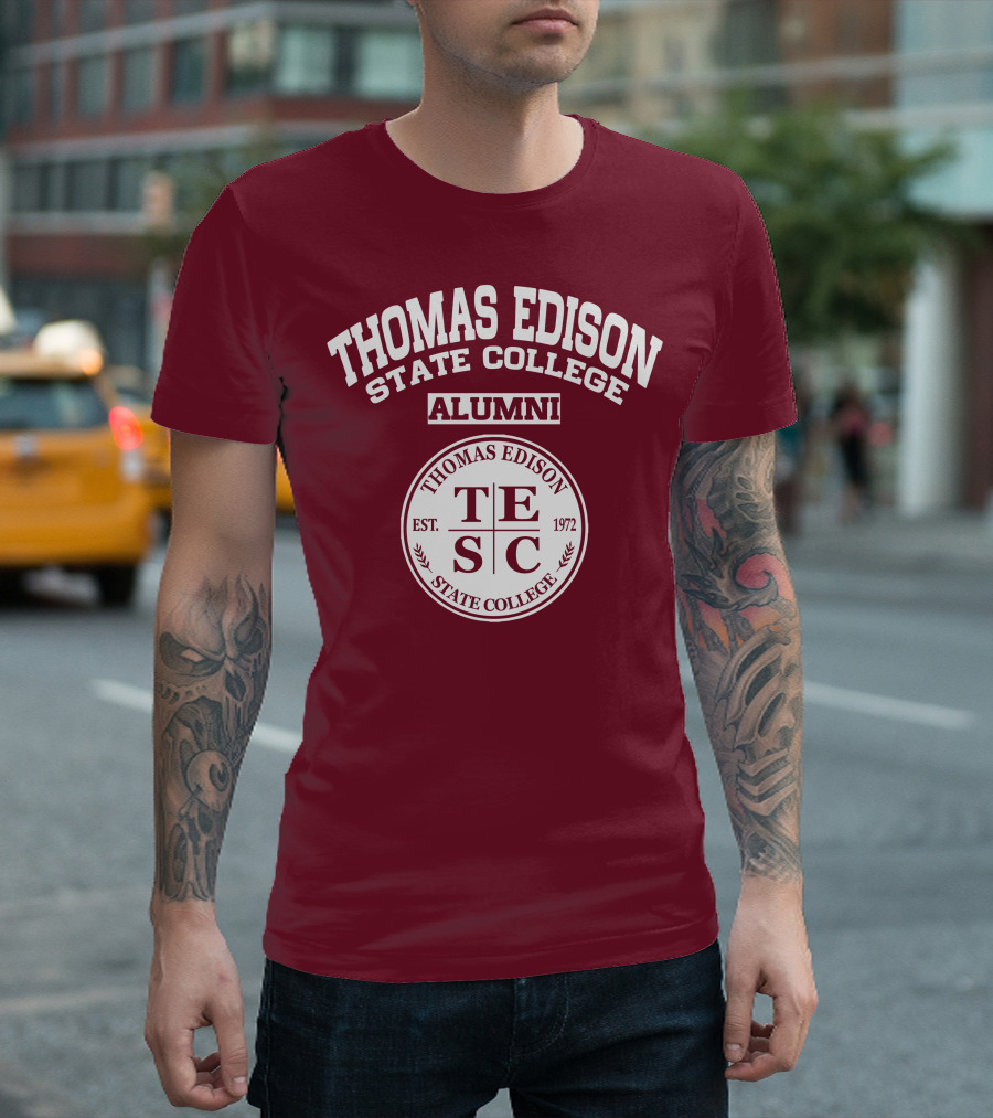Thomas Edison State College Alumni TESC Est. 1972 T-Shirt