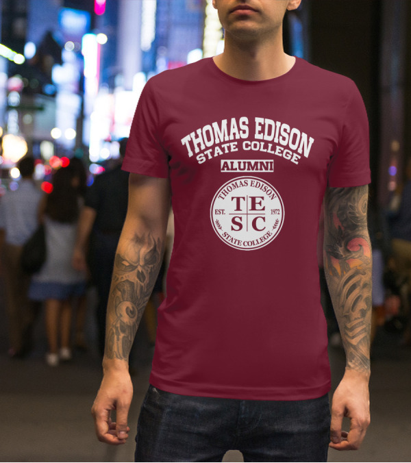 Thomas Edison State College Alumni TESC Est. 1972 T-Shirt