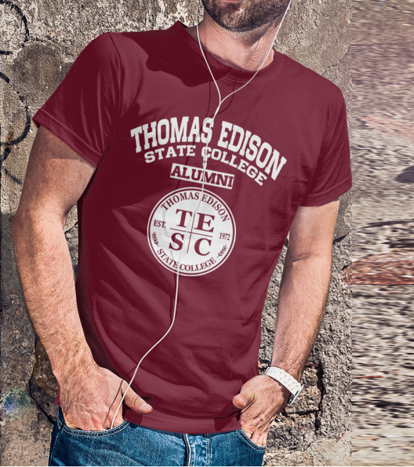 Thomas Edison State College Alumni TESC Est. 1972 T-Shirt