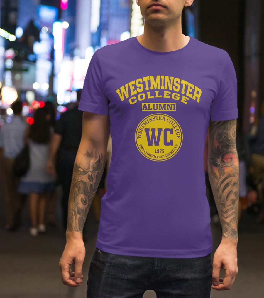 Westminster College Alumni WC Pro Christo Et Libertate 1875 T-Shirt