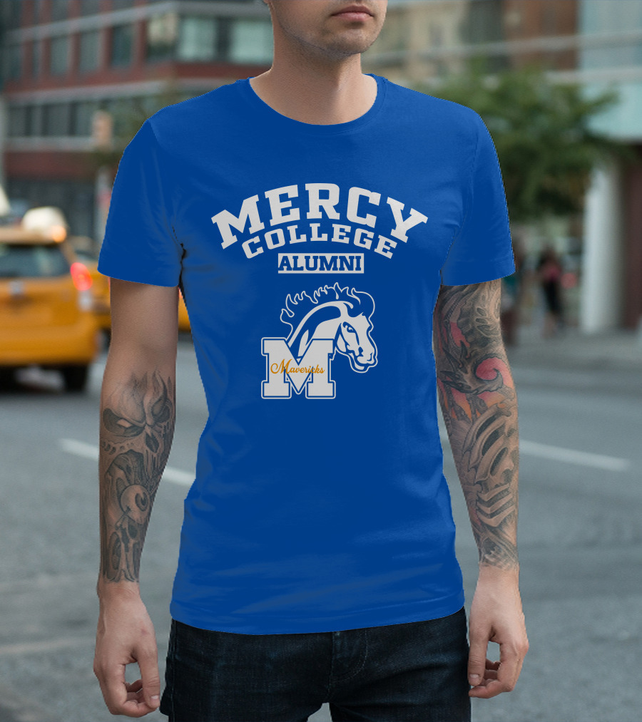 Mercy College Alumni Mavericks NY T-Shirt