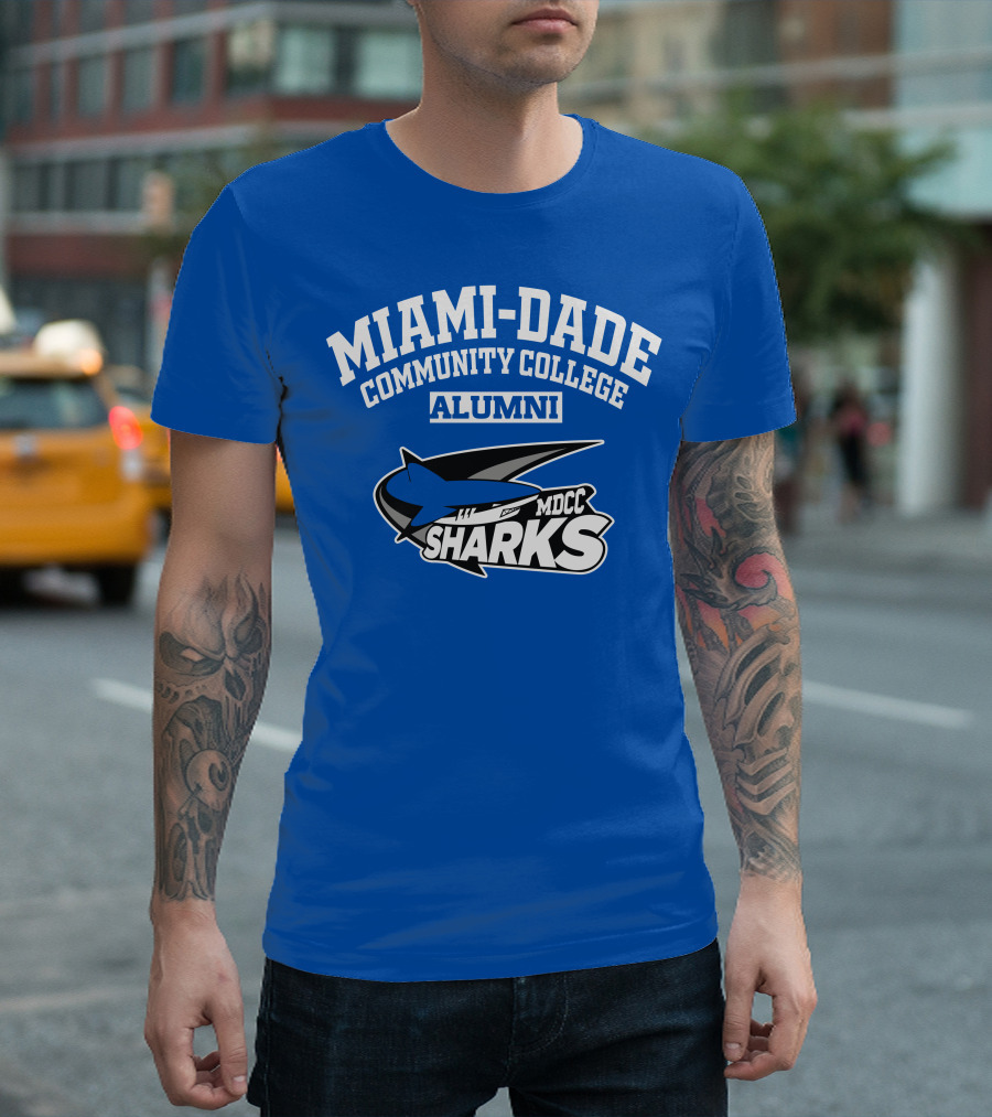Miami-Dade Community College Alumni MDCC Sharks T-Shirt