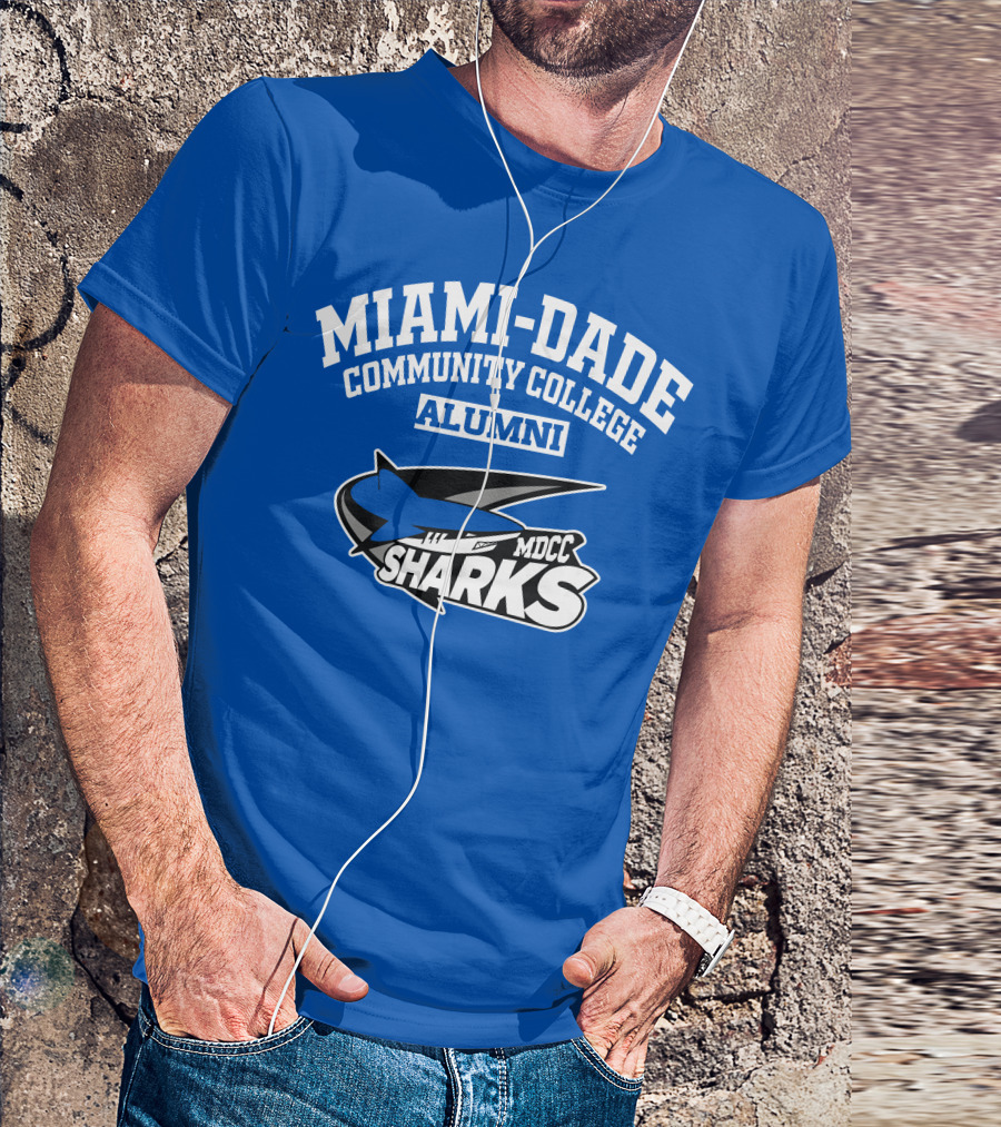 Miami-Dade Community College Alumni MDCC Sharks T-Shirt