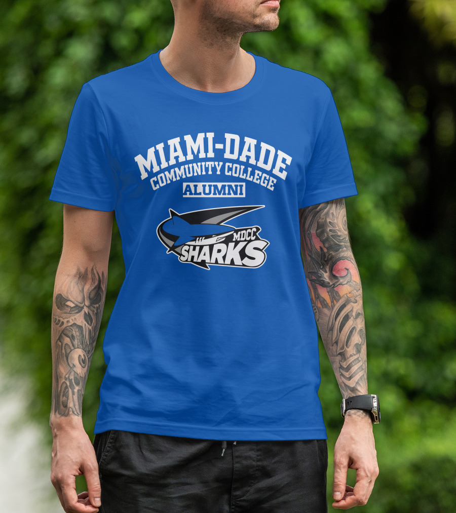 Miami-Dade Community College Alumni MDCC Sharks T-Shirt