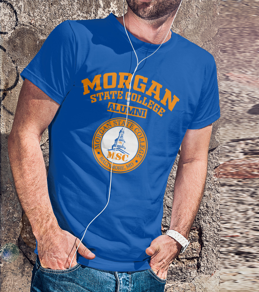 Morgan State College Alumni Baltimore MD MSC T-Shirt