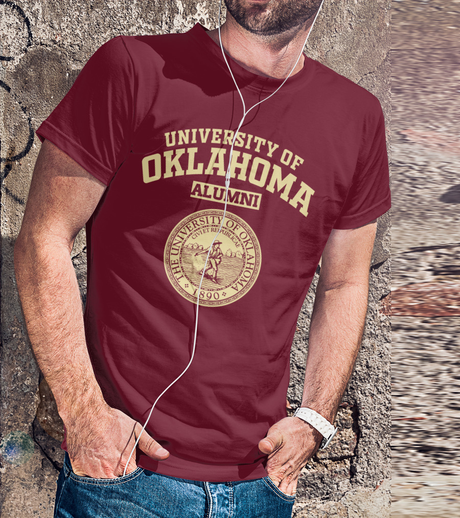 University Of Oklahoma Alumni 1890 Seal T-Shirt