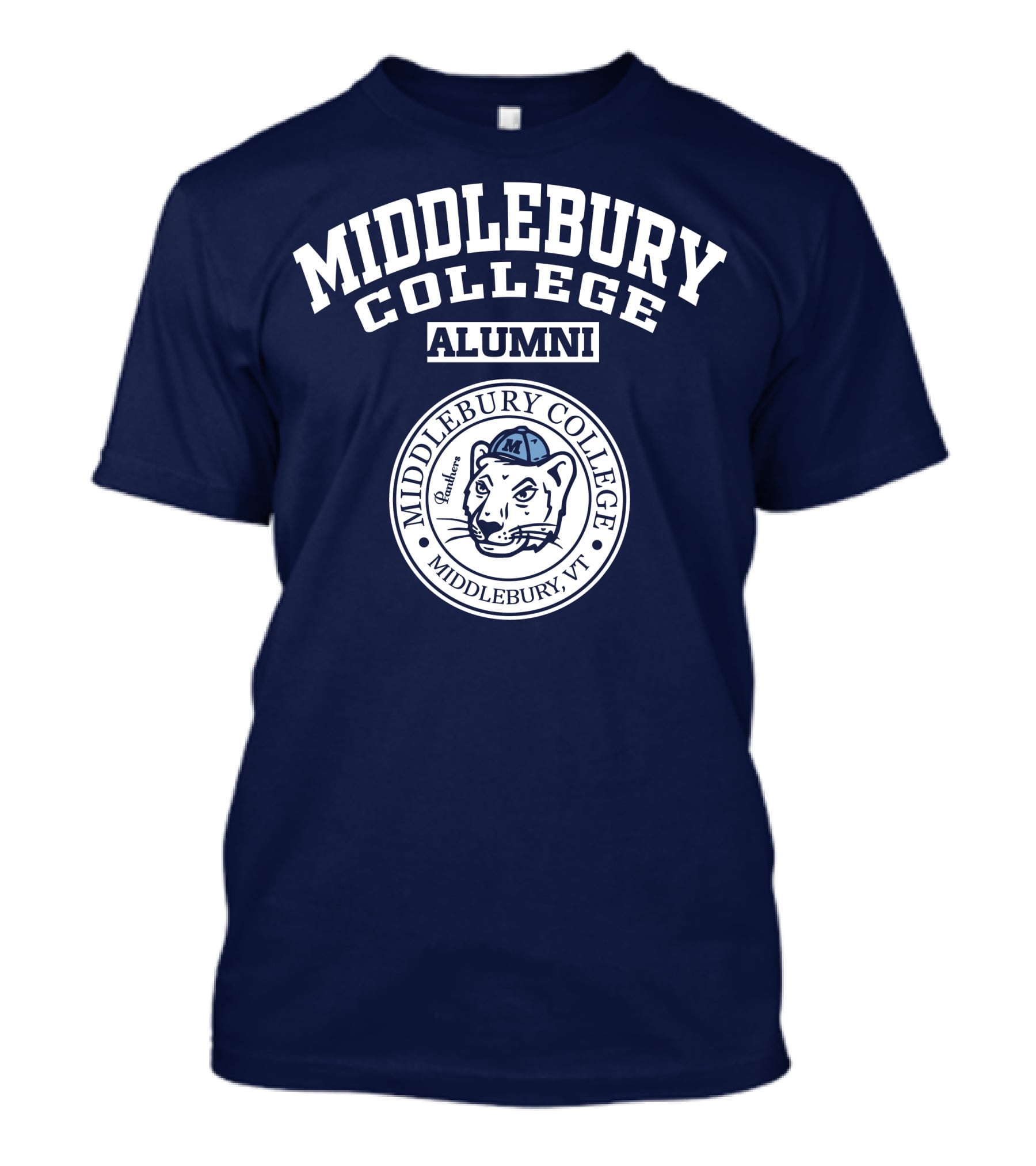 Middlebury College Alumni Panthers Middlebury, VT T-Shirt