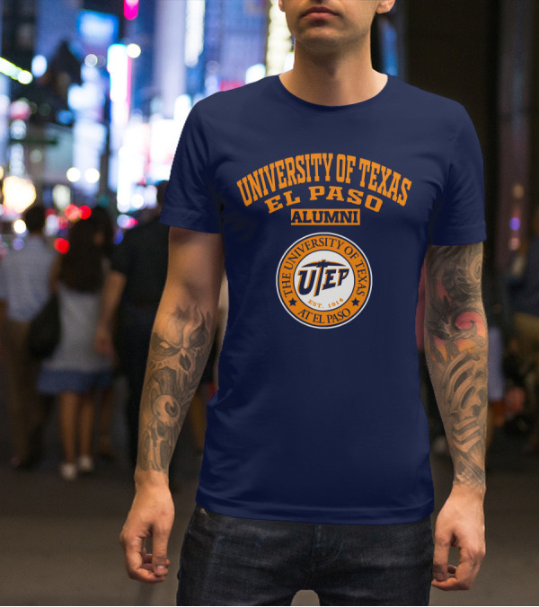 University Of Texas El Paso UTEP Alumni Est. 1914 T-Shirt
