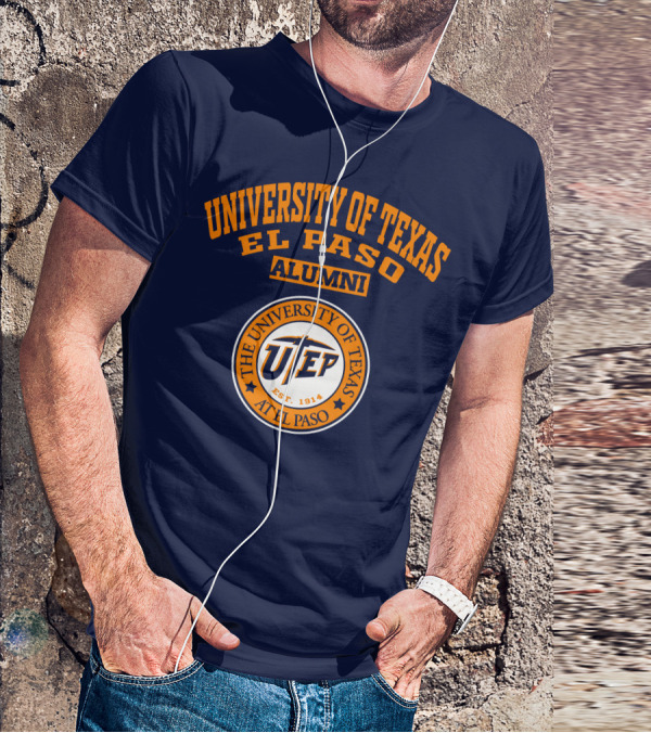 University Of Texas El Paso UTEP Alumni Est. 1914 T-Shirt