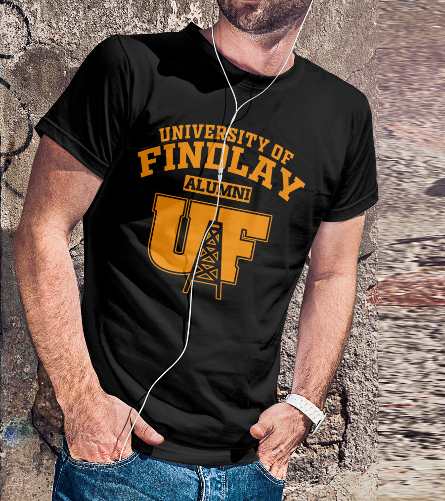 University Of Findlay Alumni UF Oil Derrick T-Shirt