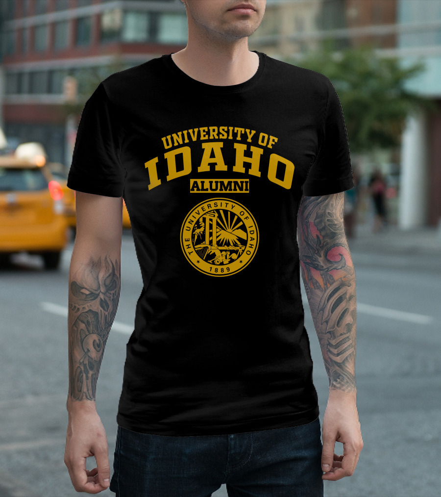 University of Idaho Alumni 1889 Logo Seal T-Shirt