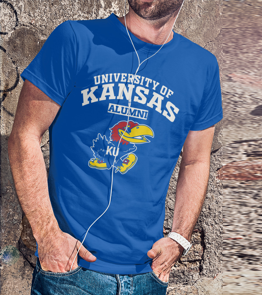 UNIVERSITY OF KANSAS ALUMNI KU Jayhawk T-Shirt