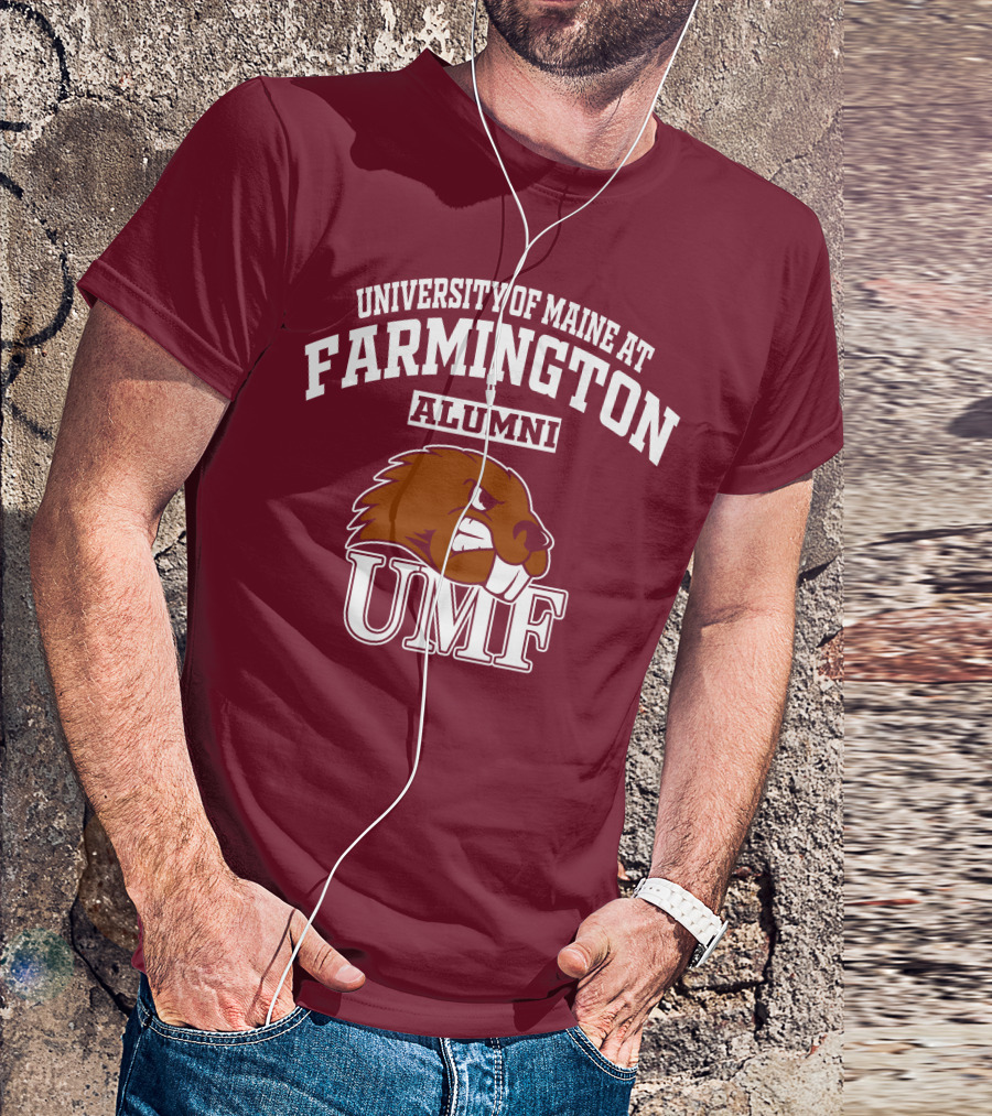 UNIVERSITY OF MAINE AT FARMINGTON ALUMNI UMF Beavers T-Shirt