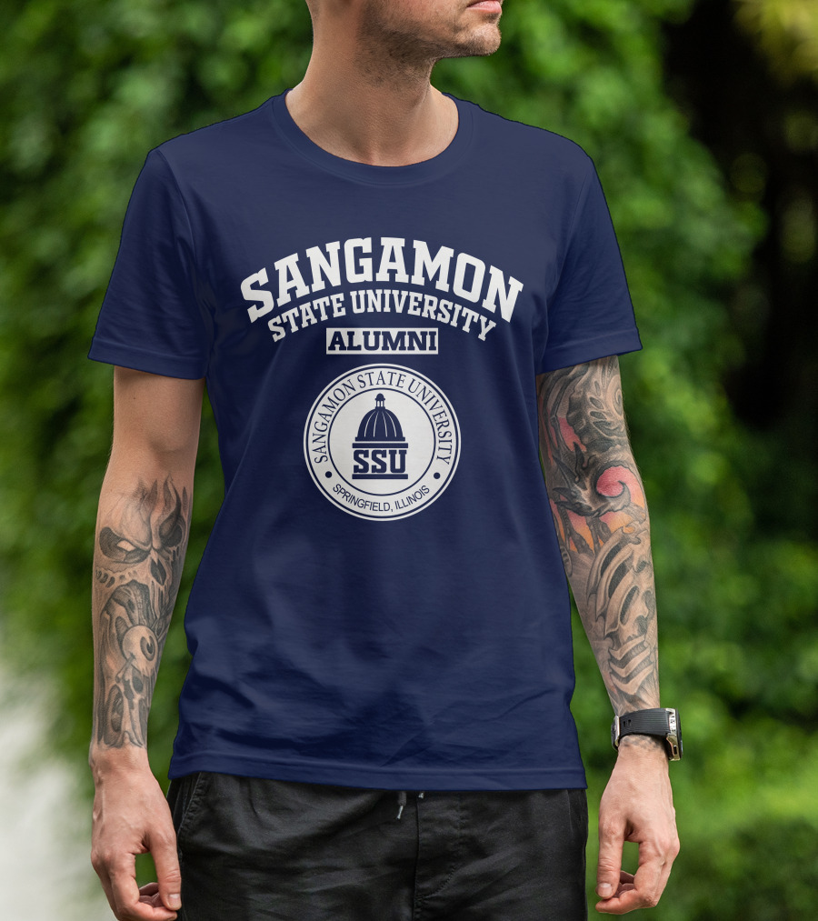 Sangamon State University Alumni SSU Springfield Illinois T-Shirt