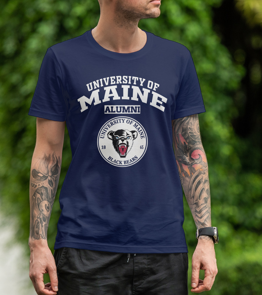 University Of Maine Alumni Black Bears 1865 T-Shirt