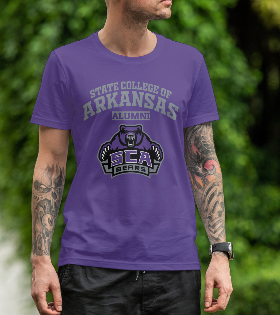 State College Of Arkansas Alumni SCA Bears T-Shirt