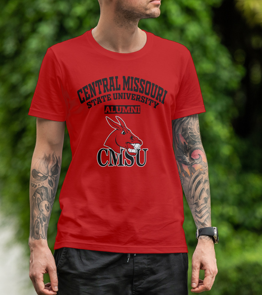 Central Missouri State University Alumni CMSU Mule T-Shirt