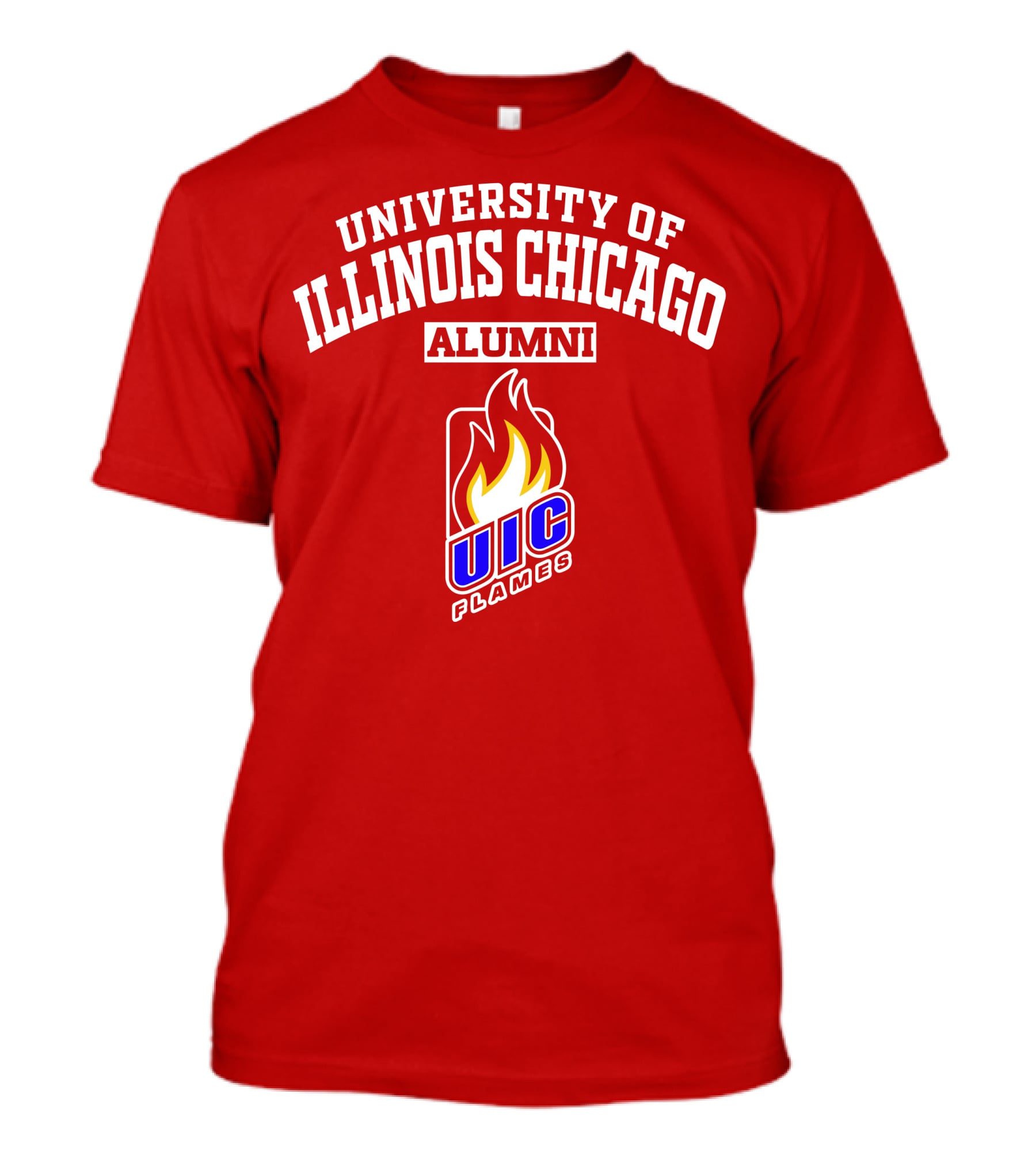 University Of Illinois Chicago UIC Flames Alumni T-Shirt