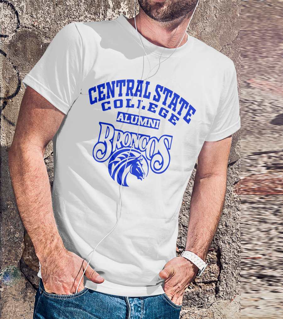 Central State College Alumni Broncos T-Shirt