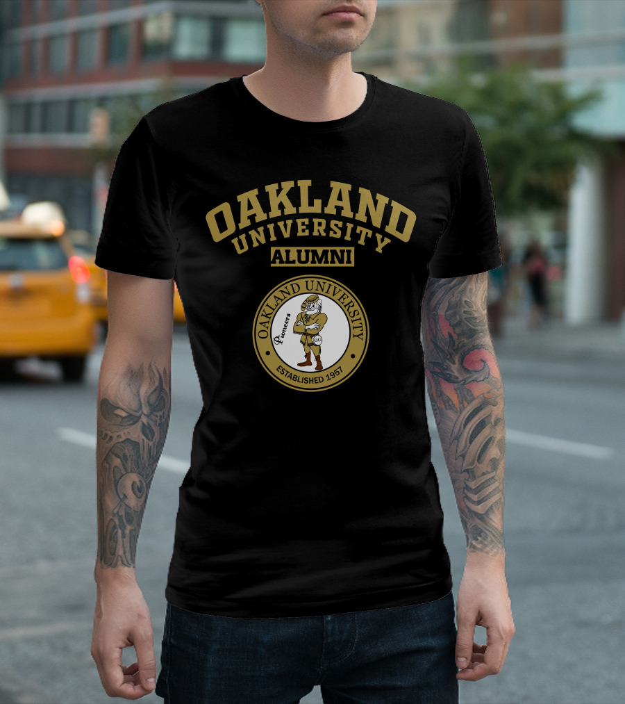 Oakland University Alumni Pioneers Established 1957 T-Shirt