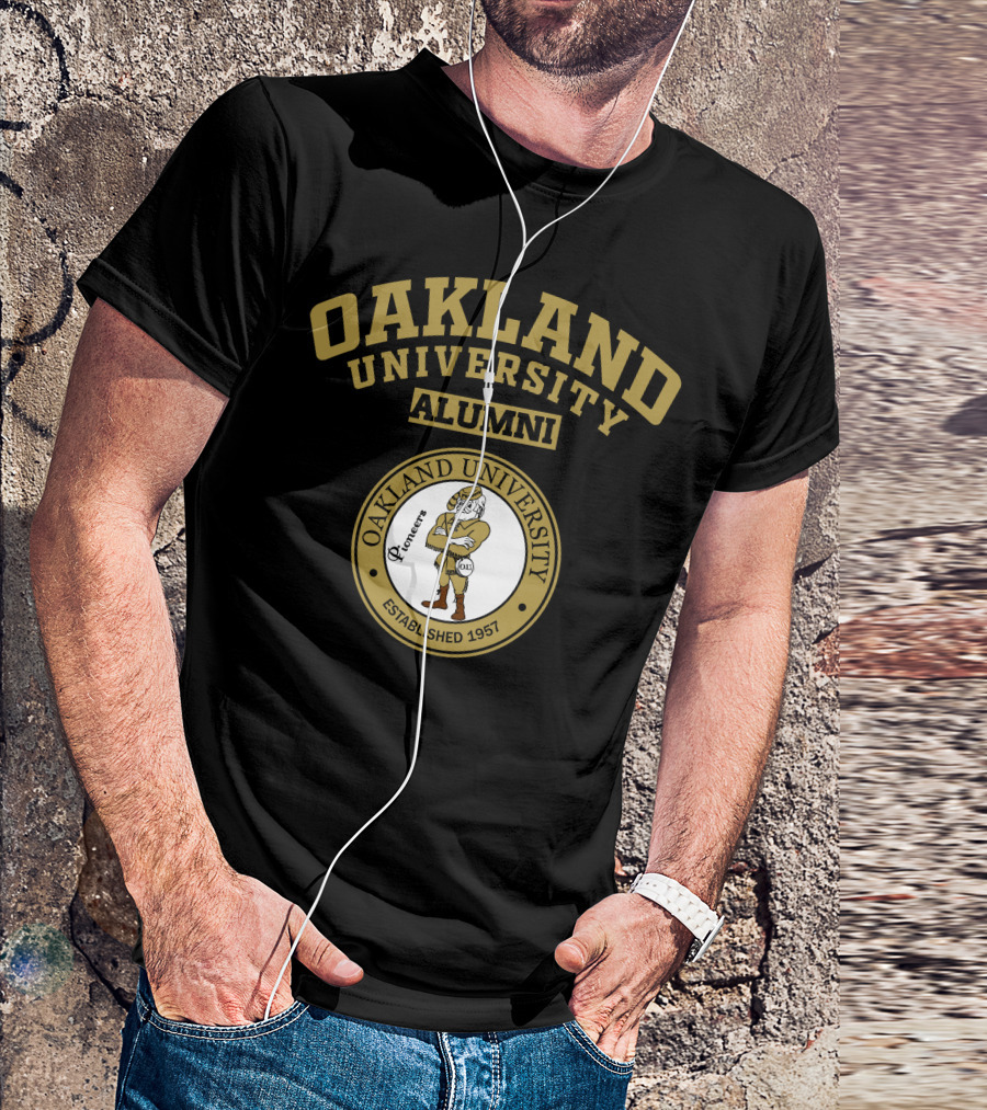 Oakland University Alumni Pioneers Established 1957 T-Shirt