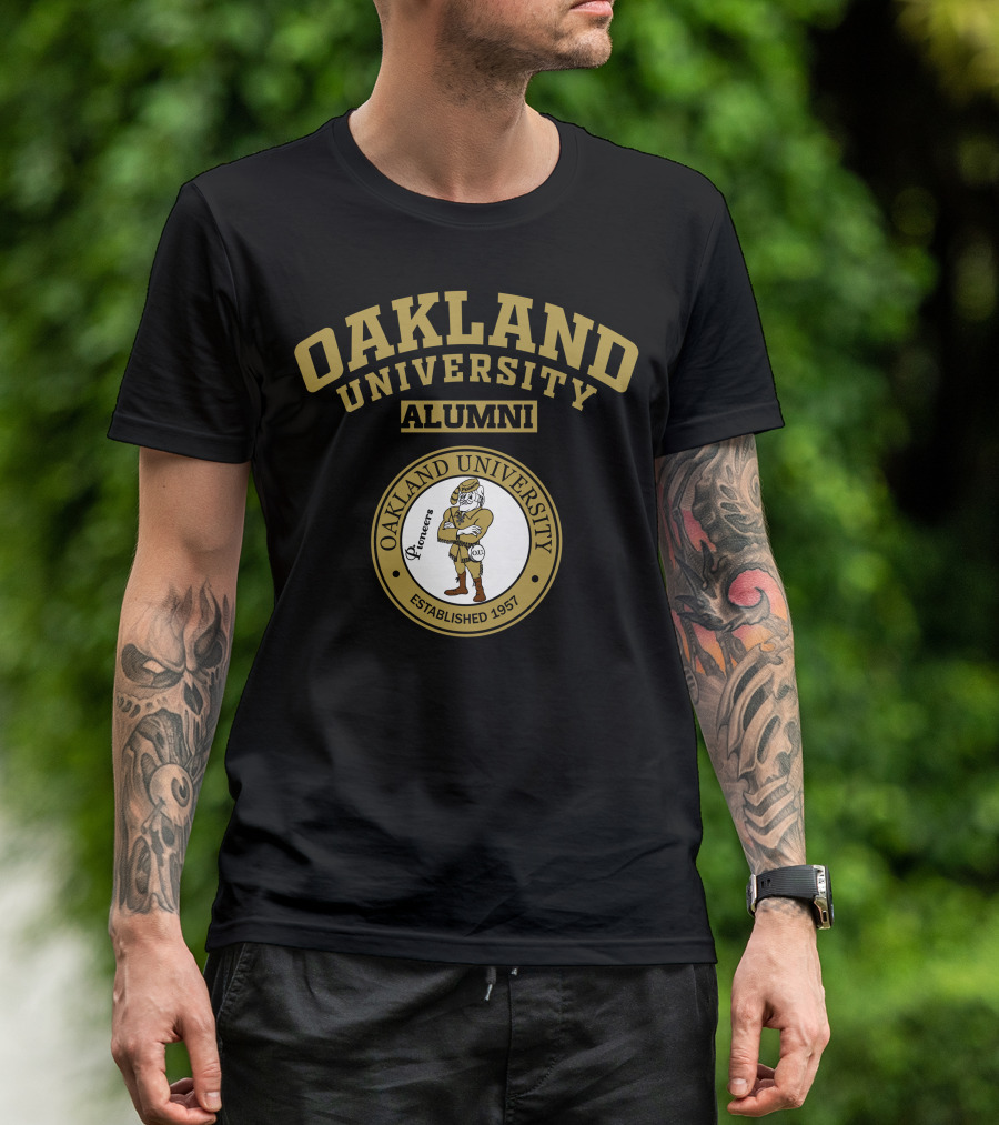 Oakland University Alumni Pioneers Established 1957 T-Shirt
