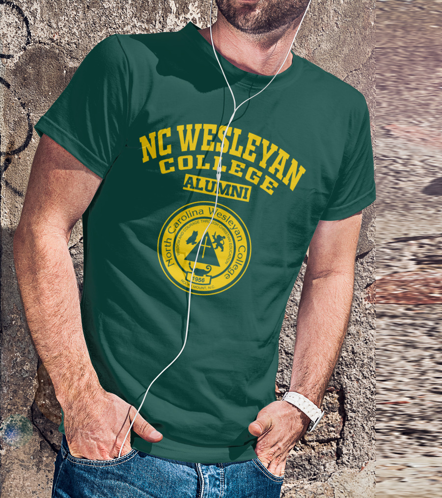 NC Wesleyan College Alumni North Carolina Wesleyan College Rocky Mount N.C. 1956 T-Shirt