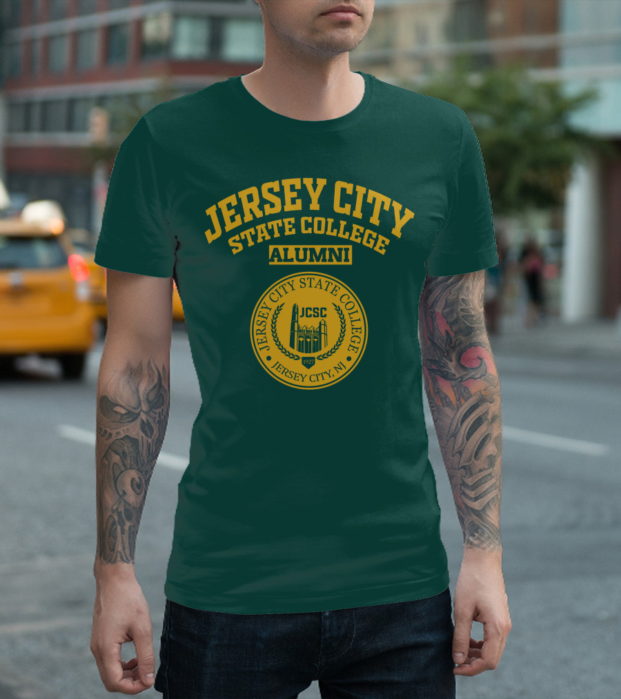 Jersey City State College Alumni 1927 JCSC Jersey City NJ T-Shirt