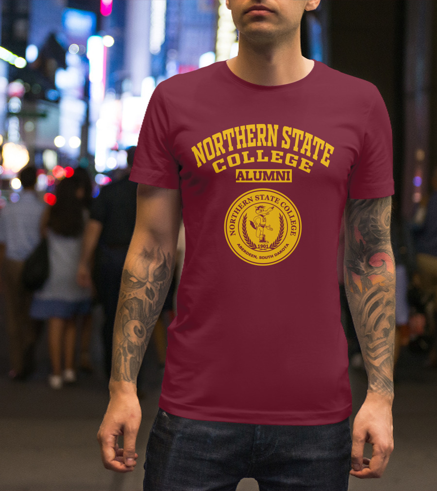 Northern State College Alumni Aberdeen South Dakota 1901 T-Shirt