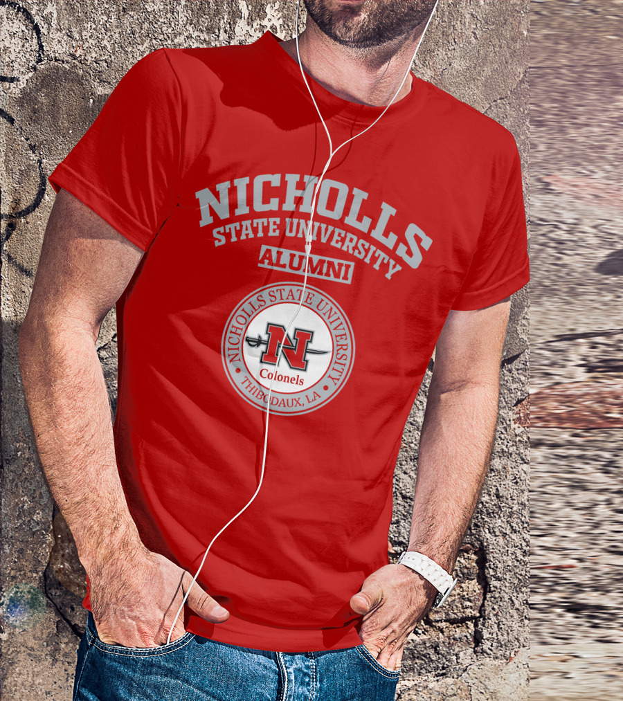 Nicholls State University Alumni Colonels Thibodaux LA T-Shirt