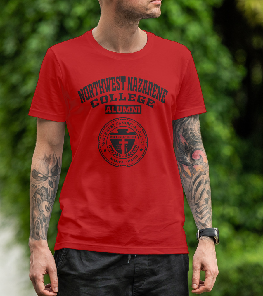 Northwest Nazarene College Alumni Nampa Idaho Seal T-Shirt